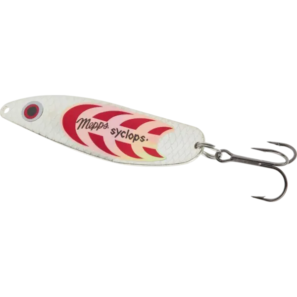 Mepps Syclops Spoon 1oz Silver Moon Jelly