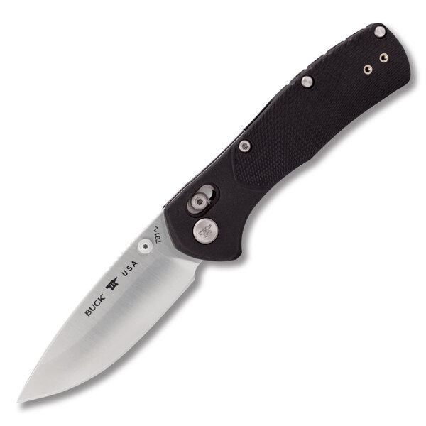 Buck Range Pro Folding Knife 3.37 Inch Plain Satin Drop Point