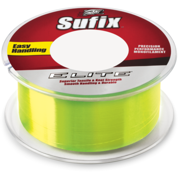 Sufix Elite Hi-Vis Yellow 8lb 330yd Spool