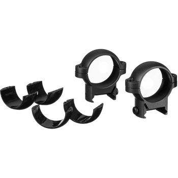 Burris 1in Signature Zee Rings, High, Matte, for Weaver Bases
