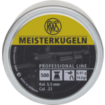 RWS RWS Meisterkugeln .22 Pellets 500/Tin