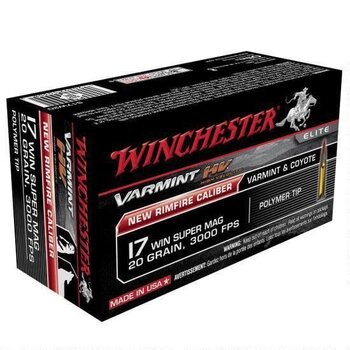 Winchester Winchester Varmint High Velocity Ammo 17 WSM 20gr 50 Rounds
