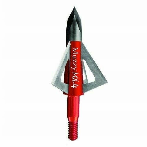 MX-4 4 Blade Broadhead 1″ 1/8″ Cut 100 Grain