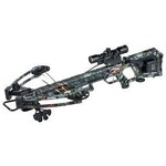 TenPoint Wicked Ridge M-370 Crossbow, Peak Camo - 370 FPS  ACUdraw for Effortless Cocking & 3X Multi-Line Scope