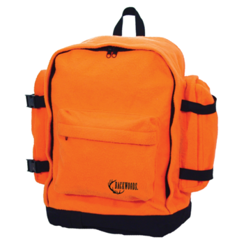 Backwoods Orange Backpack Silent Fleece, 25L
