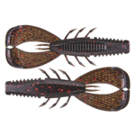 Rapala Crush City Cleanup Craw Black Red Flake 3.5" 7-pk