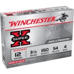 Winchester Super-X Buckshot 12 ga 3 1/2"  54 plts #4B 1150 fps - 5/box