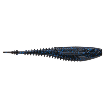 Rapala Crush City Freeloader Black Blue Flake 4.25" 6-pk