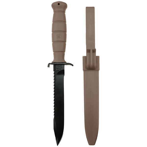 Glock Glock Field Knife with Saw & Sheath FDE