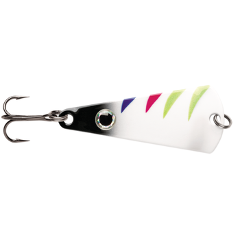 VMC Tingler Spoon 1/8oz Glow Black Wonderbread