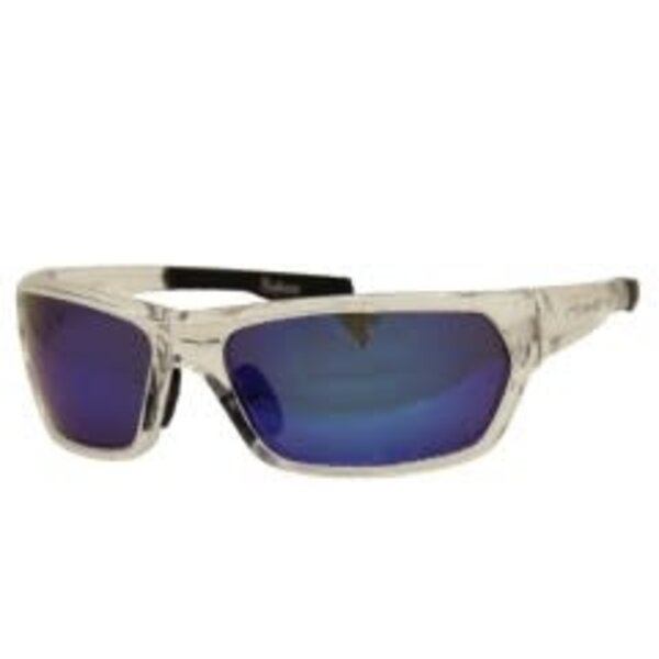 Streamside Tremor Polarized Fishing Glasses. Revo Blue/White