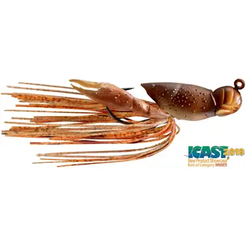 Live Target Koppers Live Target Hollow Body Craw 3/4oz 2" Natural/Brown