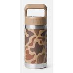 Yeti Rambler Jr 355mL Kids Water Bottle w/Color Match Straw Cap. Wetlands Camo