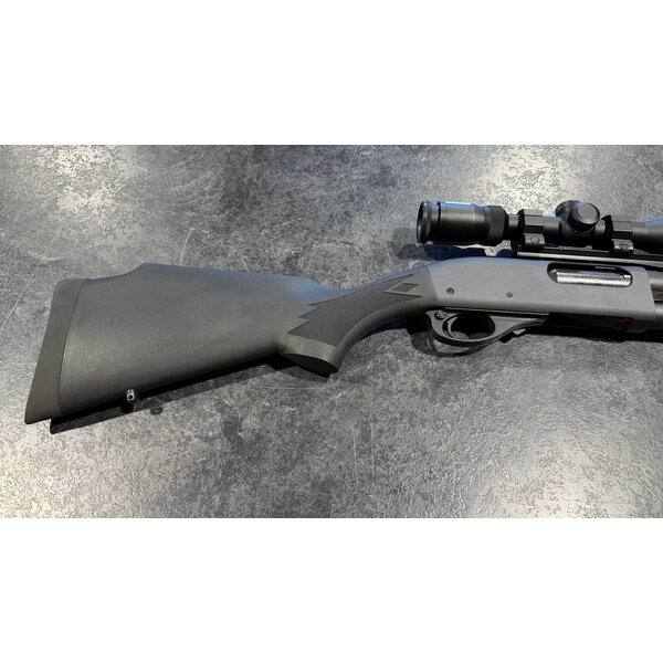 Remington 870 12ga Fully Rifled Cantilever w/Bushnell Legend 1.75-4 Scope