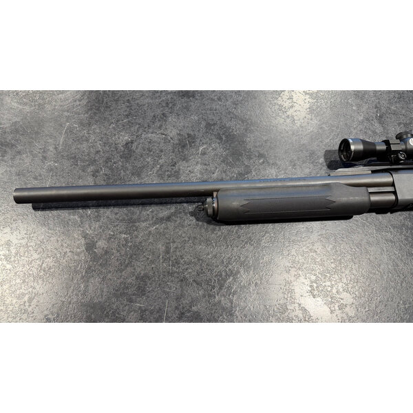 Remington 870 12ga Fully Rifled Cantilever w/Bushnell Legend 1.75-4 Scope