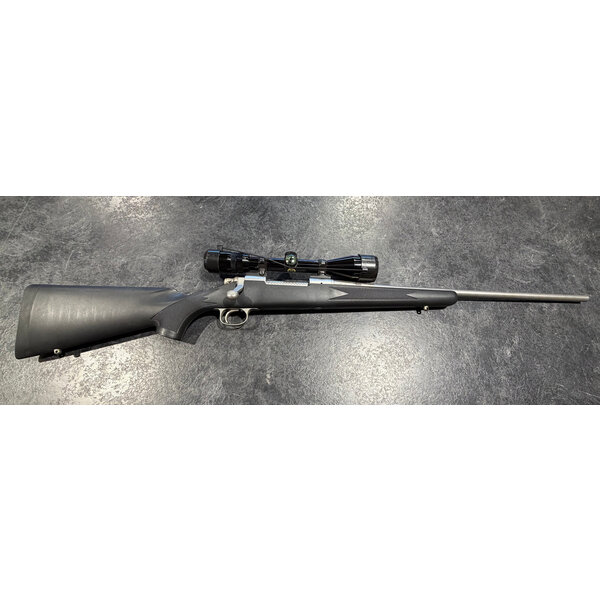 Remington 700 Stainless 270 Win Bolt w/Bushnell 3.5-10 Scope