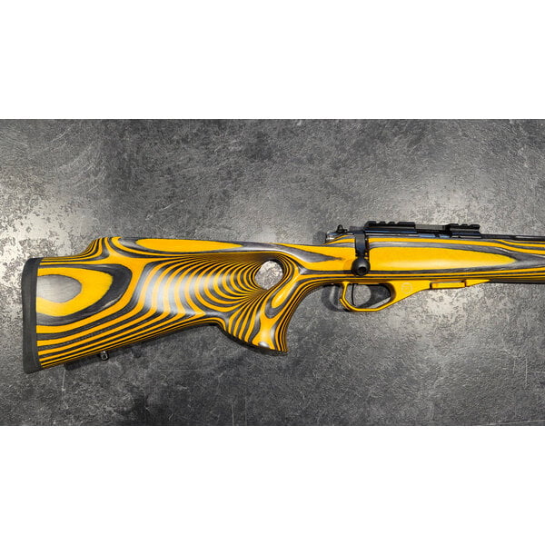 CZ Custom 455 22LR Laminated Thumbhole HB w/Rail