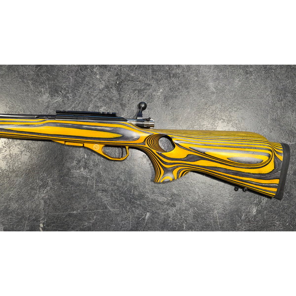 CZ Custom 455 22LR Laminated Thumbhole HB w/Rail