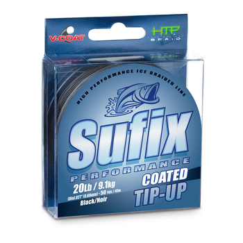 Sufix Performance V-Coat Tip-Up Ice Braid 20lb 50yds