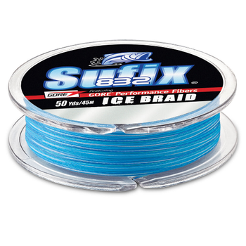 Sufix 832 Ice Braid. 30lb 50yds Ice Camo