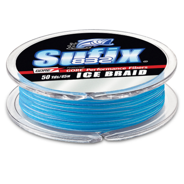 Sufix 832 Ice Braid. 30lb 50yds Ice Camo