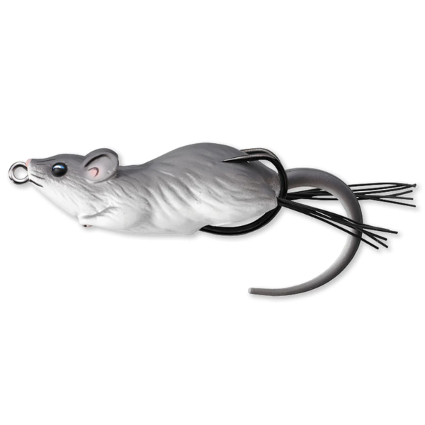 Live Target Field Mouse. 3-1/2" Grey/White 1oz