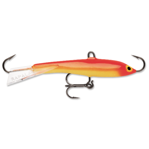 Rapala Jigging Rap. Gold Fluorescent Red 07
