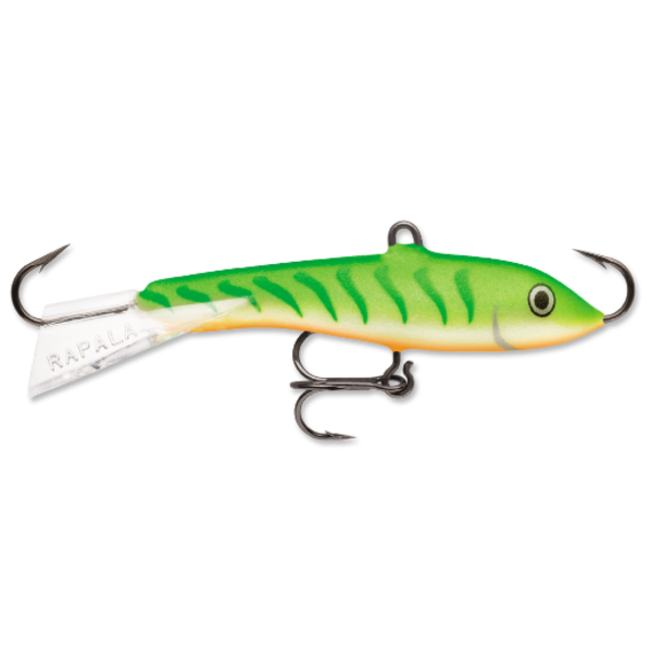 Rapala Jigging Rap. Green Tiger UV 03