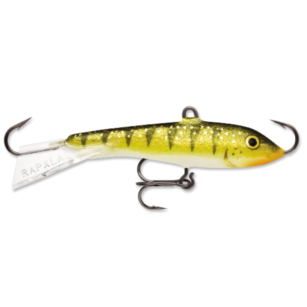 Rapala Jigging Rap. Glow Yellow Perch 02