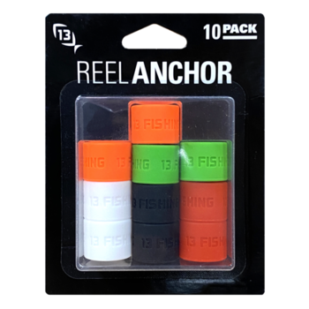 13 Fishing Reel Anchor Wraps. Multi-Pack 10-pk