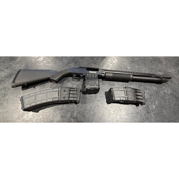 Mossberg 590M 12ga 18.5" Mag Fed Shotgun w/3 Mags