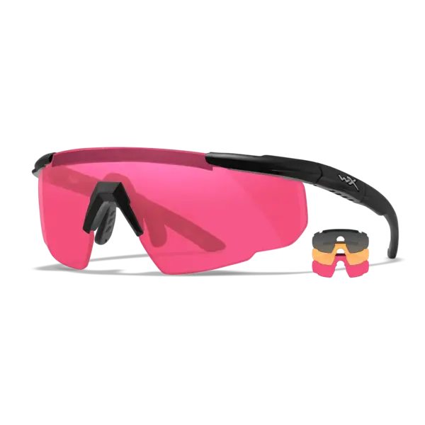 Saber Advanced 3 Lense Set Grey/ Vermillion/Rust