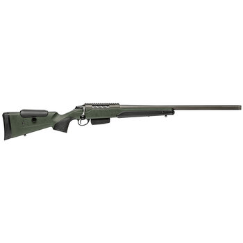 Tikka T3X Super Varmint 223 Rem 23.7" BBL w/Green Roughtec Stock