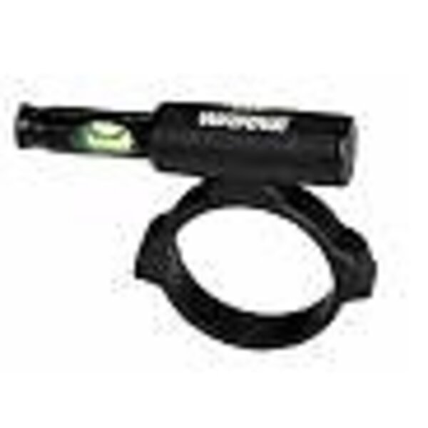 Warne Universal Scope Level Anti-Cant Scope Leveling Device 30mm Tube Compatible Green Bubble Level Matte Black Finish
