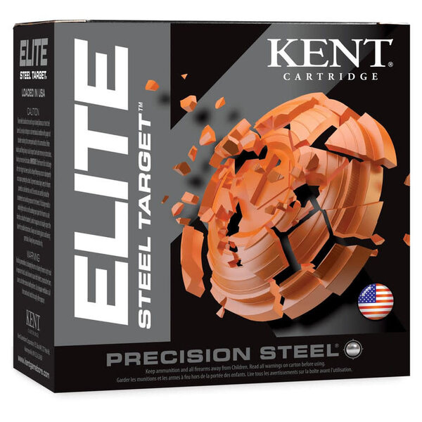 Kent Elite Steel Target Ammo, 20ga 2-3/4" 7/8oz #7 Shot 1215fps Case of 250
