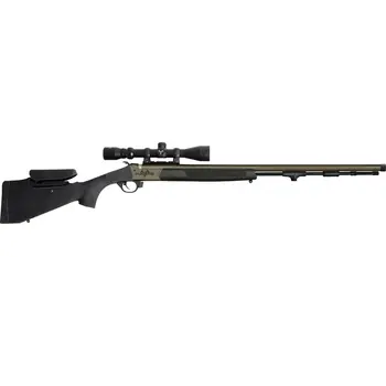 Traditions Traditions R53-74660450 Pursuit XT Pro W/Scope 50 Cal Tungsten Cerakote 26" Fluted/Threaded W/VAPR Twist Barrel, Black Adj Cheek Piece & LOP Synthetic Stock, 3.5-10x44mm Duplex