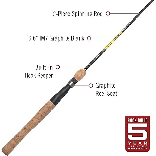 Quantum QX36 Performance Spinning Rod 6'6M 2-pc