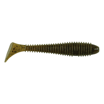 Keitech Swing Impact Fat 3.8" Green Pumpkin 6-pk