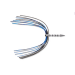 VMC Neko Skirt 1/16oz Black Blue 2-pk