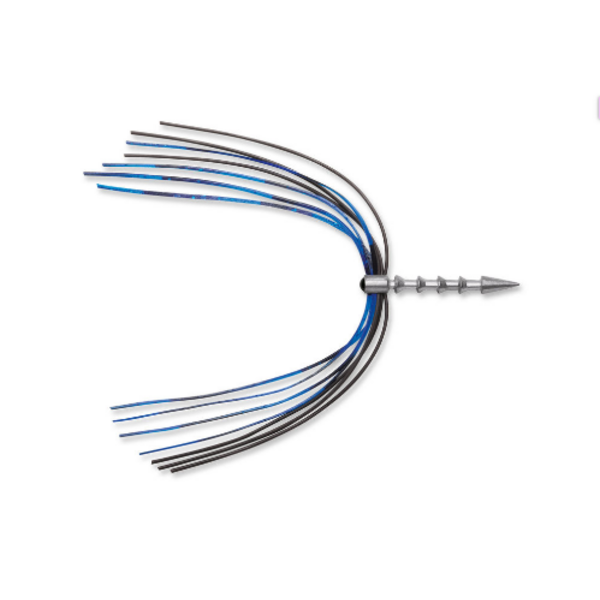 VMC Neko Skirt 1/16oz Black Blue 2-pk