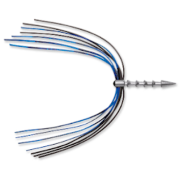 VMC Neko Skirt 1/32oz Black Blue 2-pk