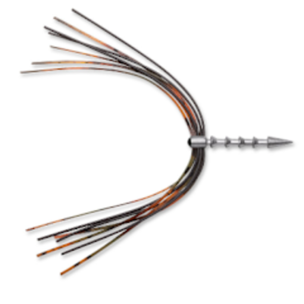 VMC Neko Skirt 1/16oz Pumpkinseed Orange 2-pk