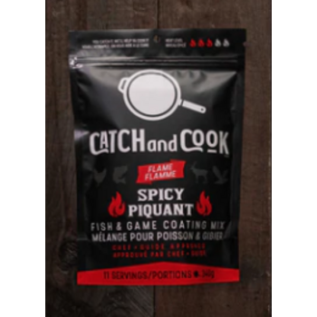 Catch and Cook Spicy Fish & Game Coating Mix 340g