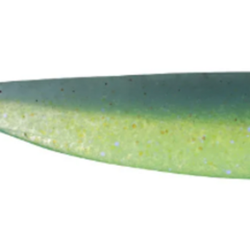 Keitech Easy Shiner 2" Electric Blue & Chartreuse 7-pk