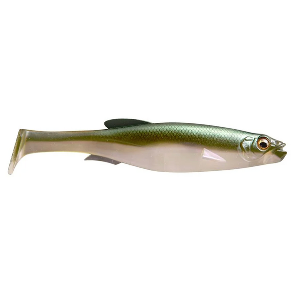 Megabass Magdraft 5" Freestyle Borealis Shad 2-pk