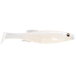 Megabass Magdraft 5" Freestyle Ghost Shad Solid 2-pk