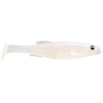 Megabass Magdraft 5" Freestyle Ghost Shad Solid 2-pk