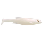 Megabass Magdraft 5" Freestyle Albino Pearl Shad 2-pk