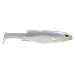 Megabass Magdraft 5" Freestyle White Back Shad 2-pk