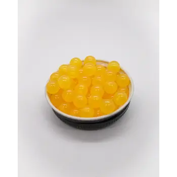 Bounty Tackle Acrylic Bead 6mm Gold Spawn